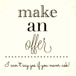All offers will be considered! Bundle & save!